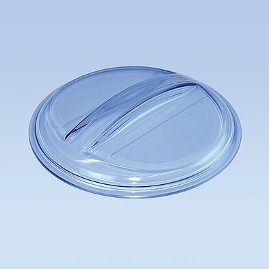 Mannlochdeckel PVC transparent